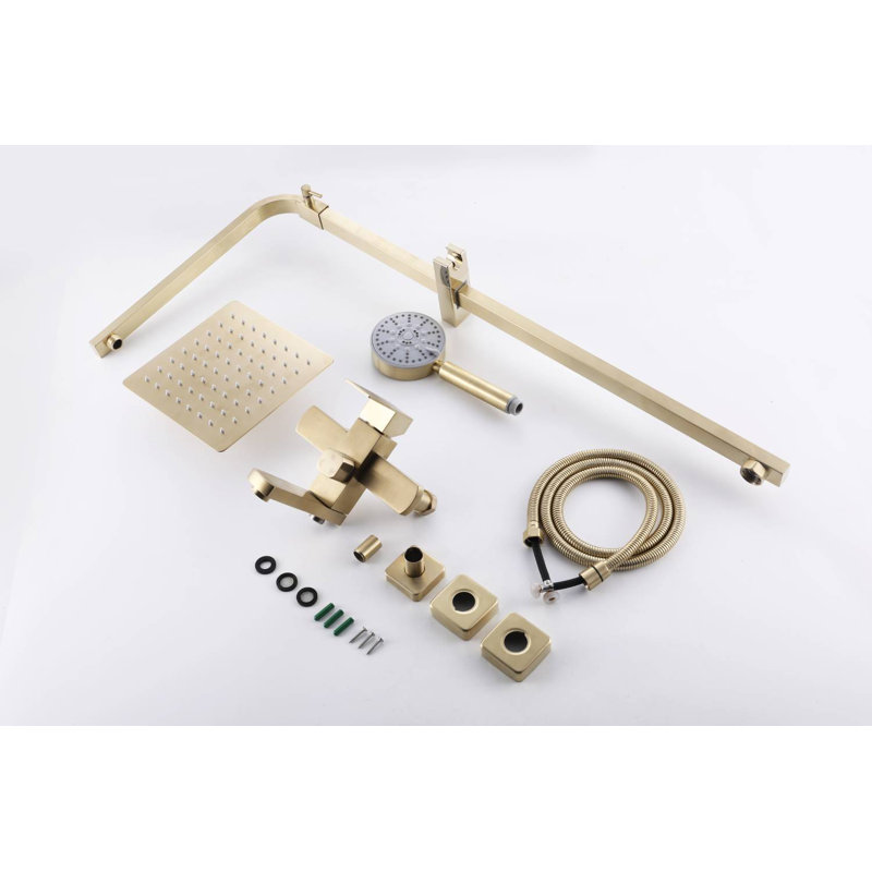 Wonderland America Thermostatic Complete Shower System with Roughin